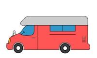 Hoe teken je een camper