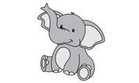 Hoe teken je een olifant