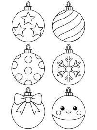 6 kerstballen