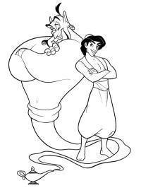 Aladdin en de geest