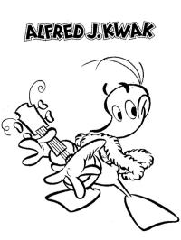 Alfred jodocus kwak met gitaar