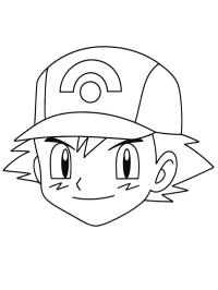 Ash Ketchum gezicht