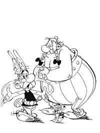 Asterix Obelix en Idefix
