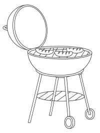 Barbecue met vlees