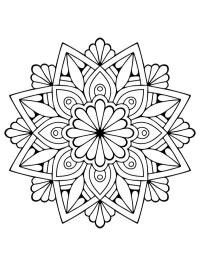 Bloemen mandala