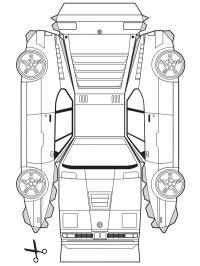 Bouwplaat BMW M1