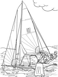 Catamaran zeilen