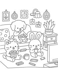 Cozy televisie kijken