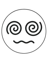 Duizelige emoji