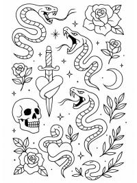 Flash tattoos