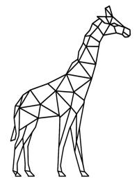 Geometrische Giraf