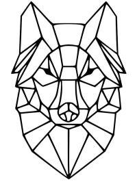 Geometrische Wolf