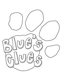 Hondenpoot Blue's Clues