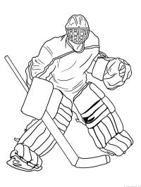 Ijshockey keeper