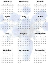 Jaarkalender 2026