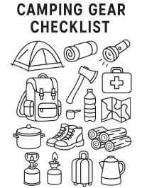 Kampeer checklist