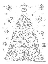 kerstboom mandala