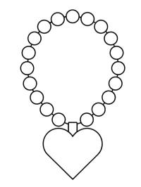Ketting met hart