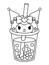 Kuromi bubbelthee