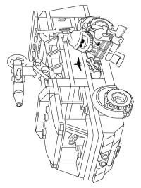 LEGO brandweerwagen