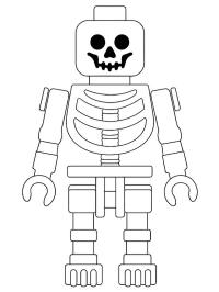 LEGO Skelet minifiguur