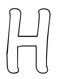 Letter H