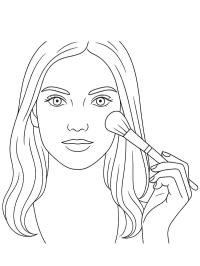 Make-Up gezicht