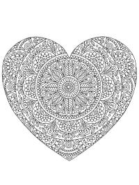 Mandala hart