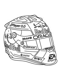 Max Verstappen helm