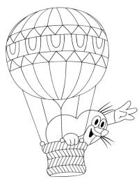 Mol zwaait uit de luchtballon