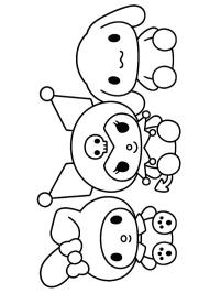 My Melody, Kuromi en Cinnamoroll