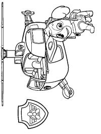 paw patrol helicopter