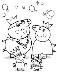 Peppa Pig familie