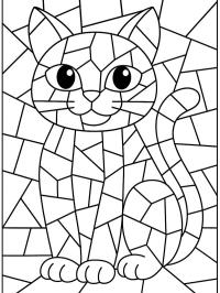 Poes mozaïek