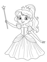 Prinses met een toverstaf