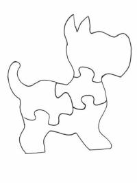 puzzel hond