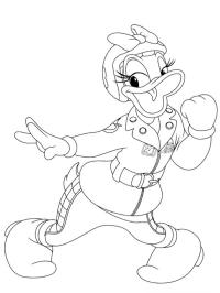 Racer Daisy Duck