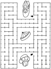 Sinterklaas doolhof