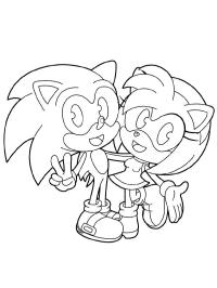 Sonic en Amy Rose