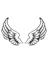 Tattoo engelen vleugels