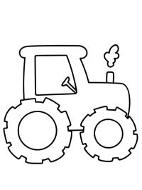Eenvoudige tractor