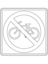 Verkeersbord Verboden voor fietsen