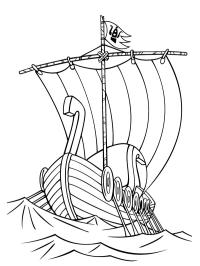 vikingschip drakkar