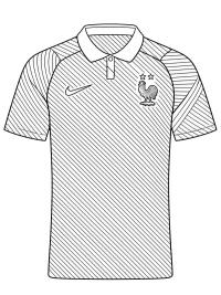Voetbalshirt Frankrijk