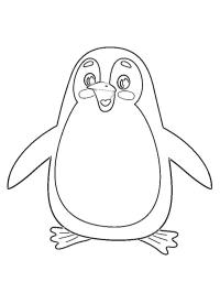Vrolijke pinguin