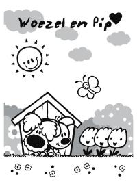 woezel en pip in de tuin