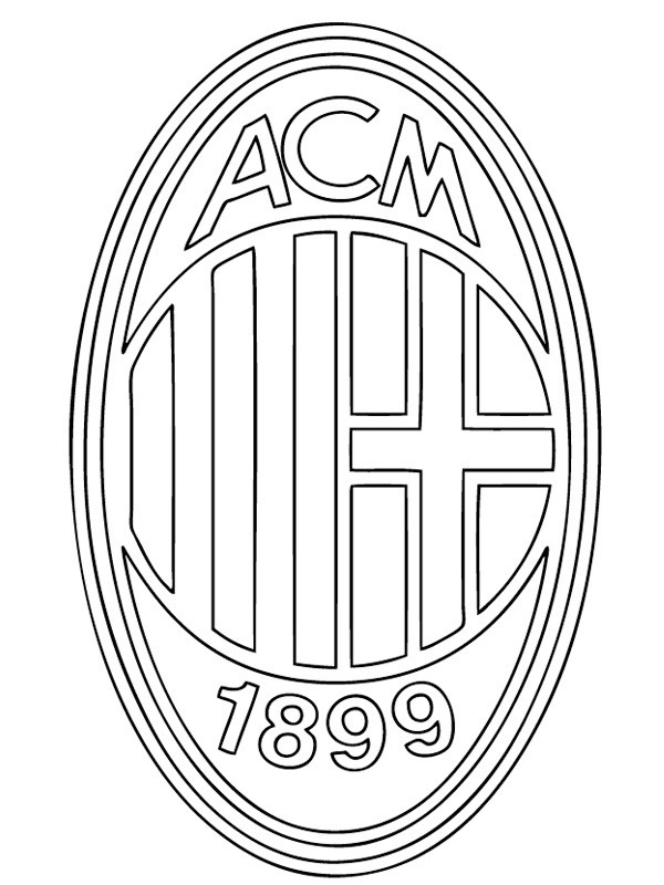 AC Milan Kleurplaat