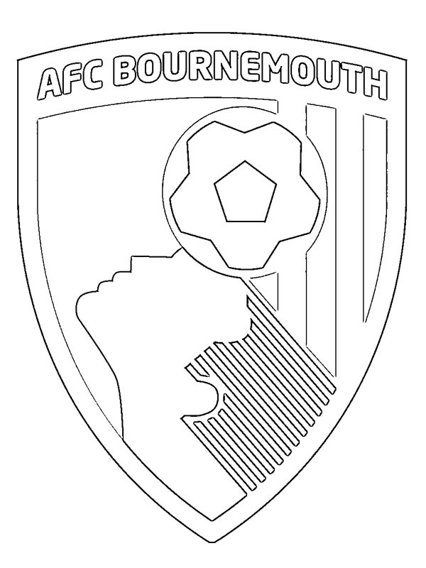 AFC Bournemouth Kleurplaat
