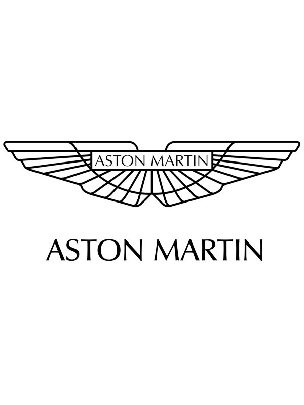Aston Martin logo Kleurplaat