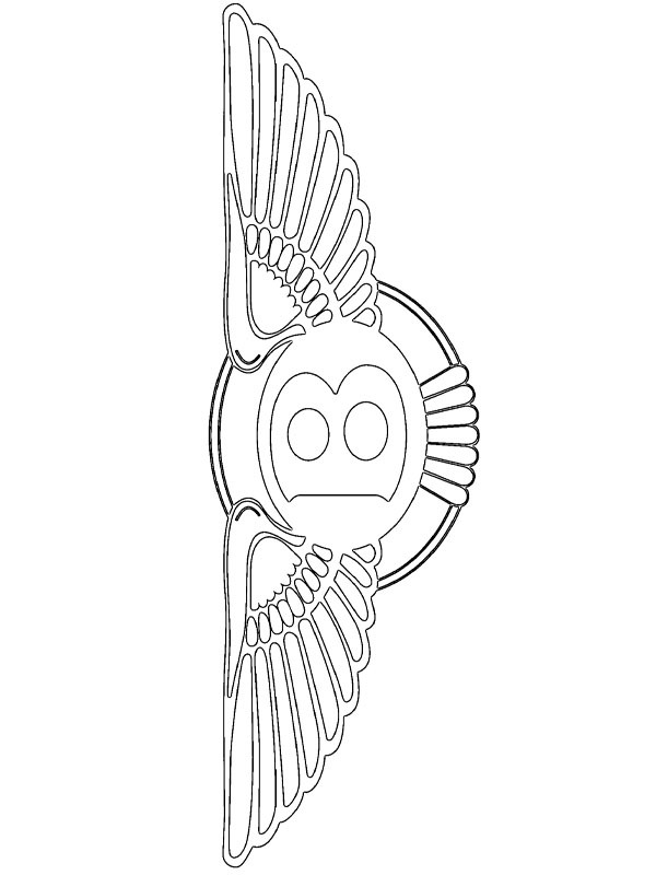 Bentley logo Kleurplaat